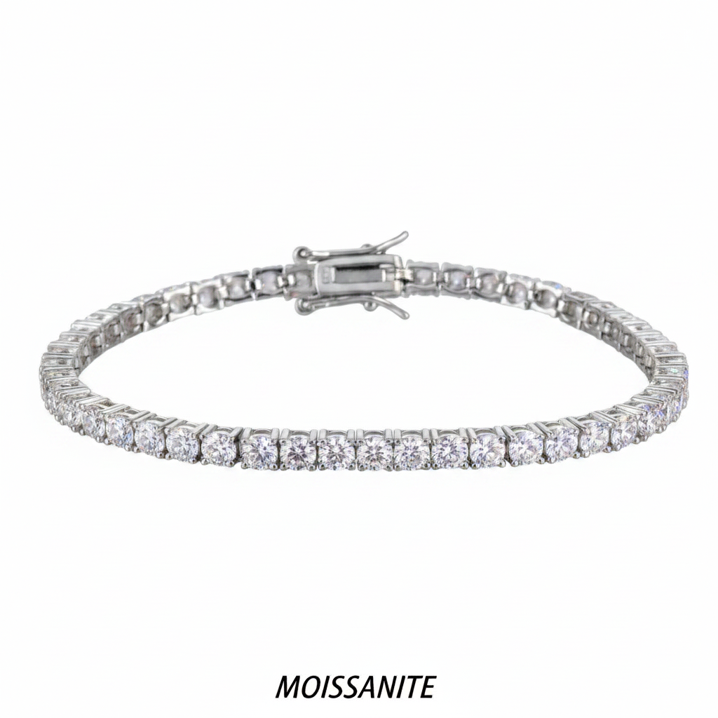 צמיד טניס מוסונייט mosi002-3mm-4.9ct-5.5ct–1-M