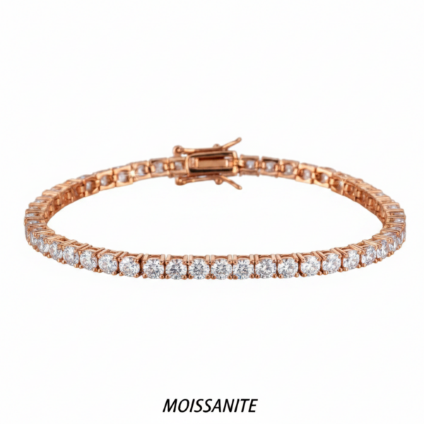 צמיד טניס מוסונייט mosi002-3mm-4.9ct-5.5ct–2-M