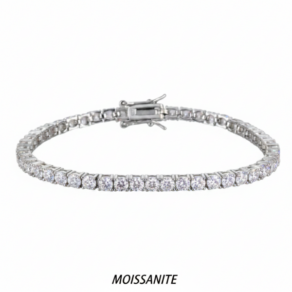 צמיד טניס מוסונייט mosi003-4mm-11.7ct-13.2ct–1-M