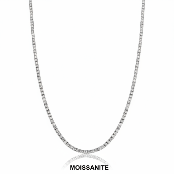 שרשרת טניס מוסונייט mosi004-2.5mm-8.46ct–1-M
