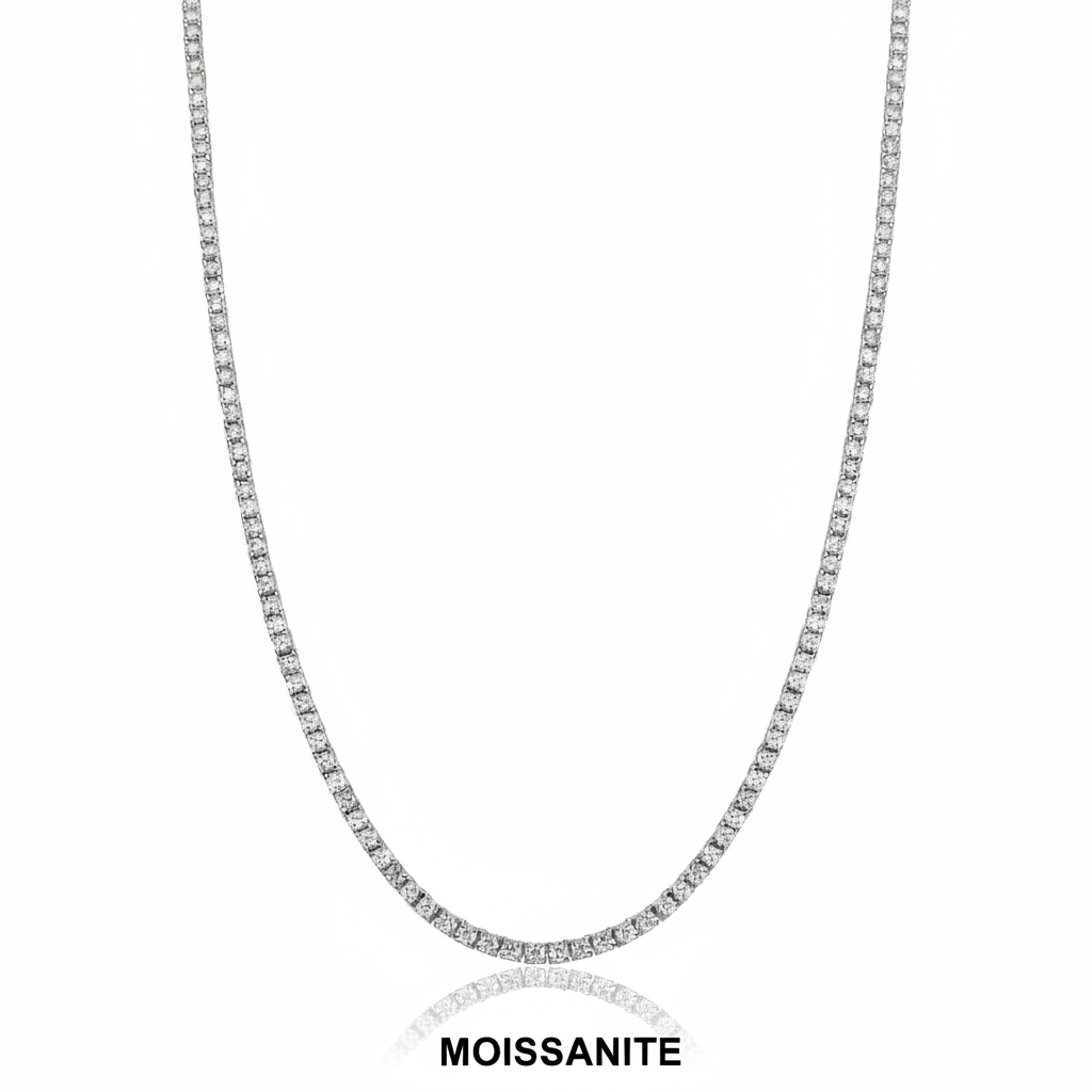שרשרת טניס מוסונייט mosi004-2.5mm-8.46ct–1-M