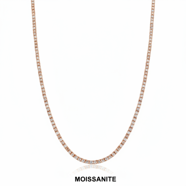 שרשרת טניס מוסונייט mosi004-2.5mm-8.46ct–2-M