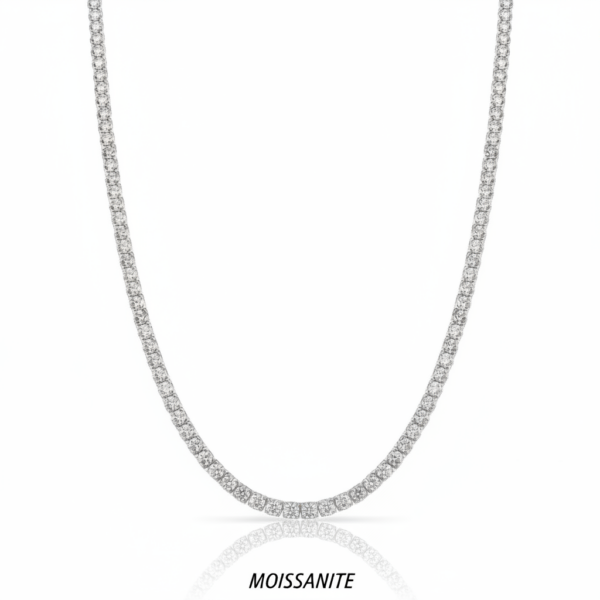 שרשרת טניס מוסונייט mosi005-3mm-12.5ct–1-M