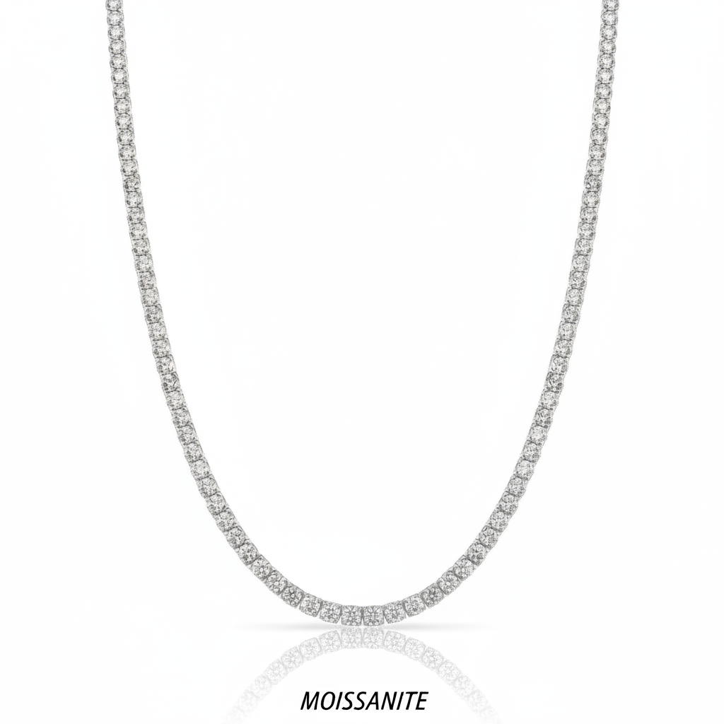 שרשרת טניס מוסונייט mosi005-3mm-12.5ct–1-M