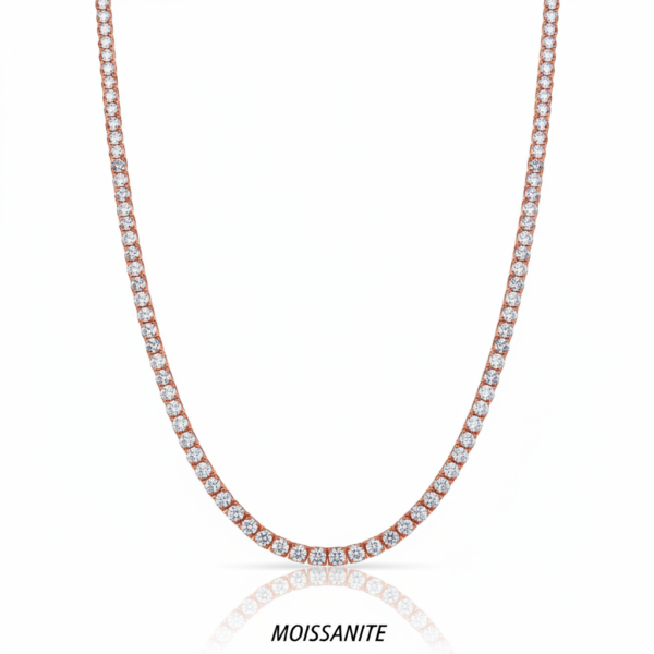 שרשרת טניס מוסונייט mosi005-3mm-12.5ct–2-M