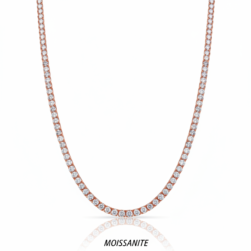 שרשרת טניס מוסונייט mosi005-3mm-12.5ct–2-M