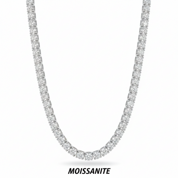 שרשרת טניס מוסונייט mosi006-4mm-29.4ct–1-M