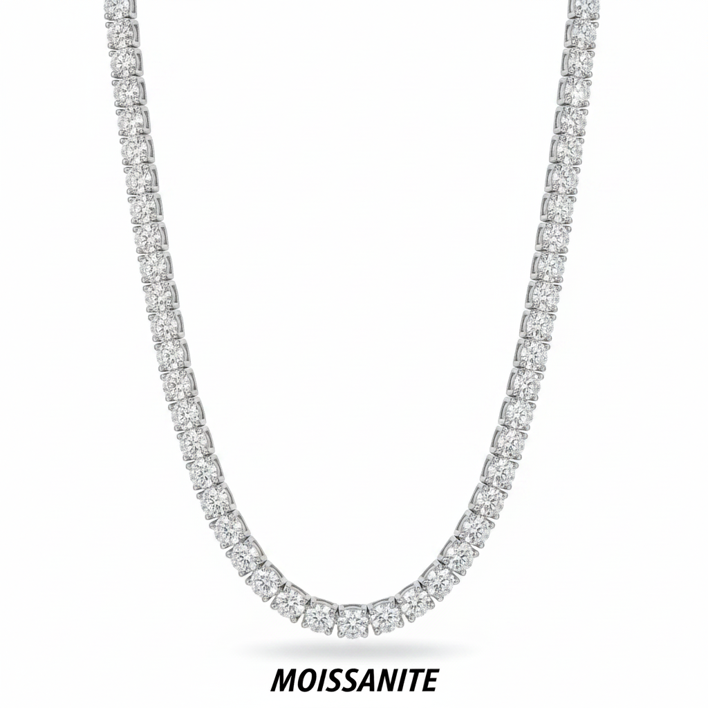 שרשרת טניס מוסונייט mosi006-4mm-29.4ct–1-M