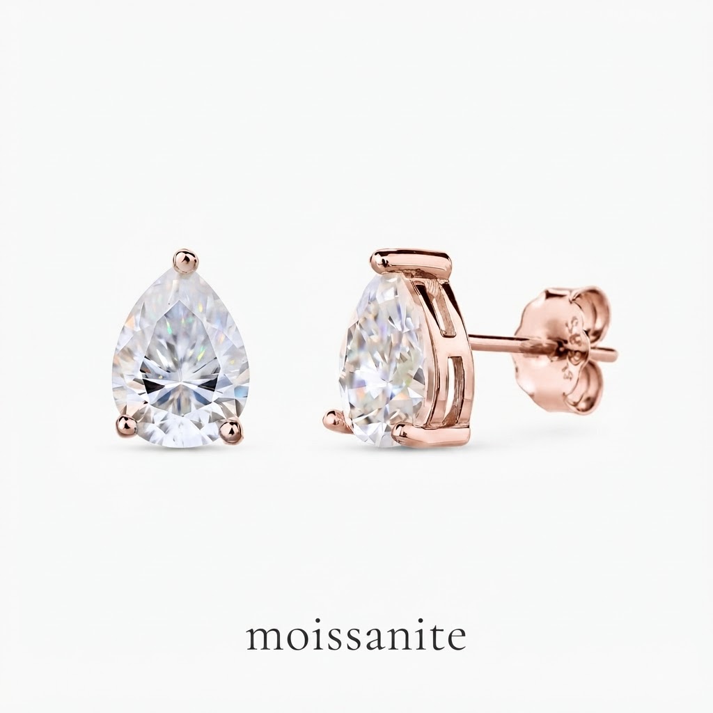עגיל מוסונייט pnmosi006-2-2.5 ct