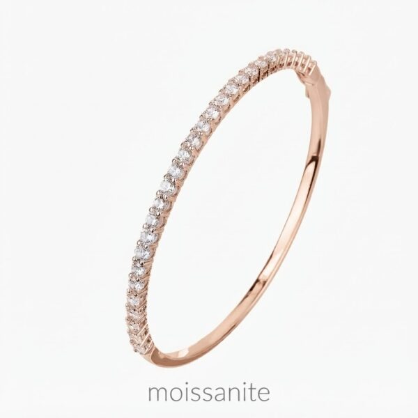 צמיד קשיח מוסונייט pnmosi024-2 3.12 ct