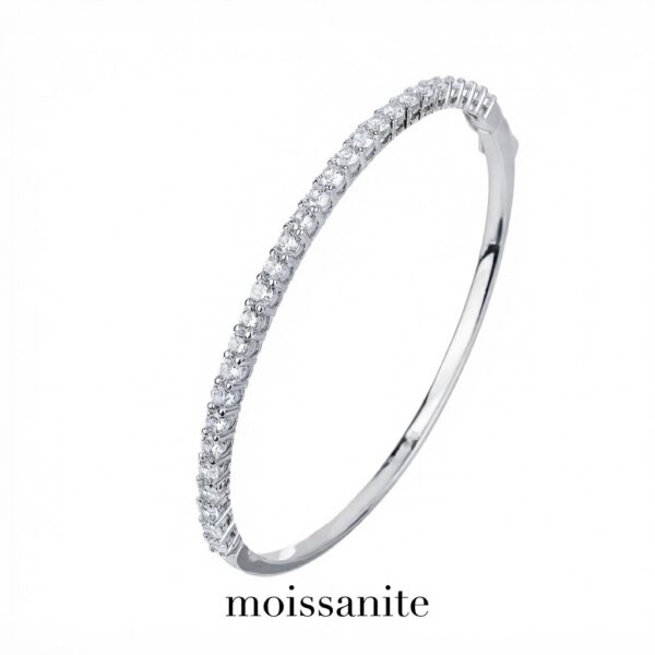 צמיד קשיח מוסונייט pnmosi024-1 3.12 ct