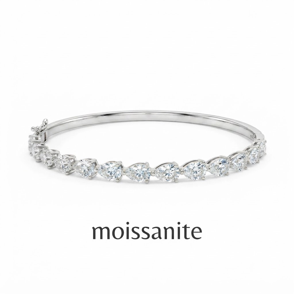 צמיד קשיח מוסונייט pnmosi025-1 4.96 ct